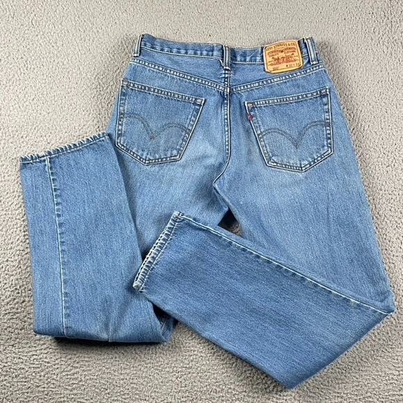 Levi's Men's 550 Relaxed Fit Denim Jeans W 32 L 34 Fit (32x32) Light Blue Wash - Picture 1 of 10